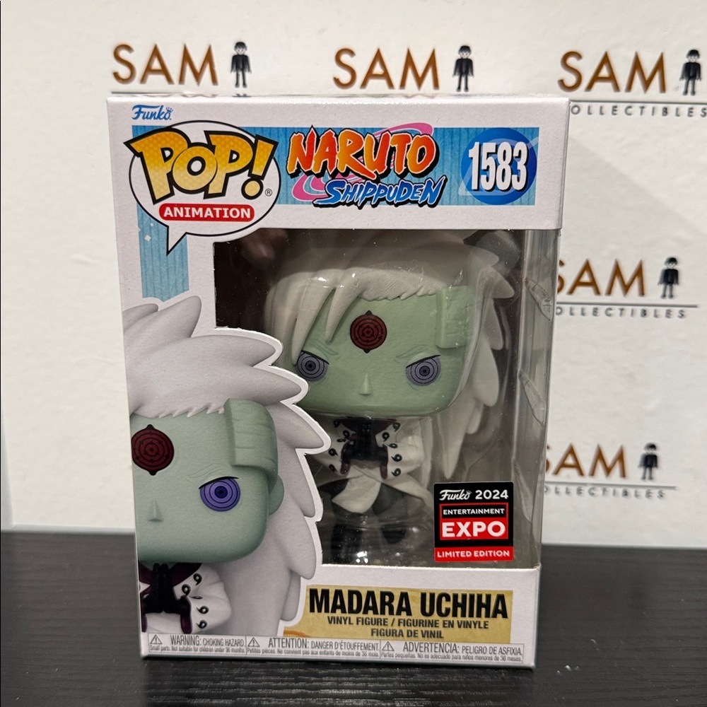 FunkoFunko Pop Naruto Shippuden Madara Uchiha 1583 + Protector